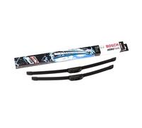 KIT COPPIA SPATOLE SPAZZOLE TERGI BOSCH AEROTWIN AR533S VOLKSWAGEN POLO (9N1)