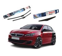 Kit Coppia Spazzole Tergi Ant. + Post. A187S+H230 Adat. Peugeot 308 II Berlina