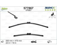 Kit Coppia Spazzole tergi - VALEO 577867