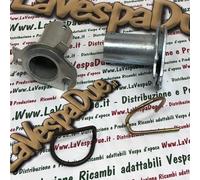 Kit Coppia tubo pulegge per supporto cavi comando cambio e gas per VESPA 50 90 1