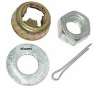 Kit Coppiglia Dado Ruota Anteriore con Rondella Vespa LML Telaio Piccolo GEc