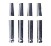Kit copri asta di spinta in alluminio billet 'A Cut Above' JIMS. Pol. 99-17 T...
