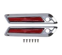 Kit copri chiusura borsa laterale. cromato 14-25 flt/touring Mcs