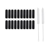 Kit Copri Rubinetto Birra Professionale Standard Protettivo Kit Copri Rubinetto Birra alla Spina Copri Rubinetto Birra con Spazzole per Bar Domestici Ristoranti Gomma Acciaio