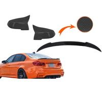 Kit Copri specchietti Spoiler bagagliaio per 3 F30 2011-2018 M4 Look Carbonio