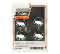 Kit copribulloni testa esagono bombato cromato Colony L85-17 Big Twin 92-22 XL 0