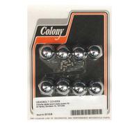 Kit copribulloni testata Acorn cromato Colony 73-84 XL Sportster