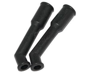 Kit Copricandele Tappo Bobina Spark Per Royal Enfield UCE Nero In Plastica GEc