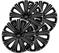 Kit copricerchi 16" Rosso Silver Black