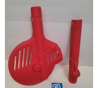Kit Copridisco copriforcella cover disc brake HONDA XL R PD 125 200 Rosso 090603
