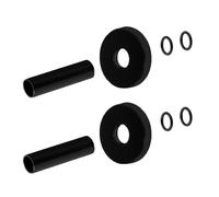 Kit copritubo per termoarredo in Ottone - set 2 pezzi, disponibile in diverse colorazioni, compatibile con tubi in rame e multistrato