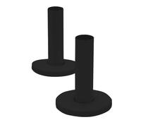 KIT COPRITUTTO, DUE PEZZI, CON FINALI, FINITURA NERO OPACO