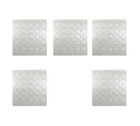 KIT COPRIVITE ADESIVO TONDO DIAMETRO 13 mm DIVERSI COLORI | 20, 100 E 200 PEZZI | COPRI VITE PER SCRIVANIA, MOBILI, CASSETTI | TAPPINI COLORATI (Alluminio, 100)