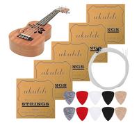 Kit Corde Per Ukulele - 5 Set Di Còrde Pèr Uḱulele In Nylon | Kìt Dì Peŗ Coŗde, Corda D́i Ricambio P̄er Concerti, Festival, Raduni, Principianti E Suonatori Dï Ukûlele Professionisti