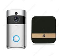 Kit cordless di campanelli intelligenti senza fili di casa WiFi 720P+Ricevitore