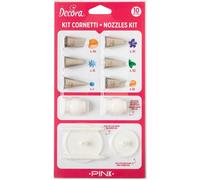 Kit cornetti Set 10 Pz. Decorazione Al Cornetto Pasticceria PINK