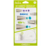 Kit cornetti Set 7 Pz. Decorazione Al Cornetto Pasticceria GREEN