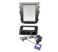 Kit Cornice Autoradio 9.7 Pollici Autoradio Fasce Android GPS MP5 Lettore Stereo 2Din Unità Di Testa Pannello Dash Cornice Per FORD Per MONDEO 2013-2018 Mascherina Pannello Radio