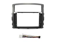 Kit Cornice Autoradio 9 Pollici Per Mitsubishi Per Pajero V80 Per V90 V93 V97 2006-2014 Auto Telaio Fascia Adattatore Canbus Box Android Radio Dash Kit Pannello Mascherina Pannello Radio