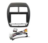 Kit Cornice Autoradio 9 Pollici Telaio Auto Fascia Adattatore Canbus Box Android Radio Audio Dash Kit Pannello Di Montaggio Per Mitsubishi RVR ASX 2019 Mascherina Pannello Radio