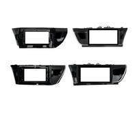 Kit Cornice Autoradio Auto Radio Cornice Fascia Adattatore Lettore Android 2 Din Unità Di Testa Dash Copertura Per Toyota Per Corolla Levin 2014 2015-2018 Mascherina Pannello Radio