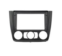 Kit Cornice Autoradio Autoradio Fasce Installazione Dash Frame 2 Pannello Din DVD Gps Mp5 Lettore Android Trim Per BMW Serie 1 E81 E82 E87 E88 2008-2012 Mascherina Pannello Radio