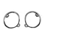 Kit cornici cromate fendinebbia per renault megane 2014 al 2015