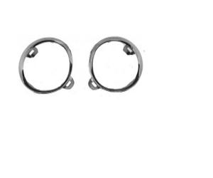 Kit cornici cromate fendinebbia per renault megane 2014 al 2015