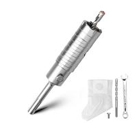 Kit corona da foratura da 32 mm con adattatore SDS plus da 110 mm e punta di centraggio da 8 x 110 mm, corona da foratura per muratura e calcestruzzo