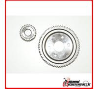 KIT CORONA E PIGNONE 27/71 RIDUTTORE CAMBIO 1:8 JDM ALBIZIA JDM201001020#19