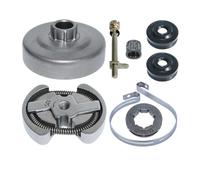 Kit corona pignone tamburo frizione 3/8 7T adatto for 420 390 350 351 352 370 371 paraolio catena freno motosega