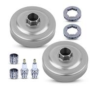 Kit corona pignone tamburo frizione 7T da 3/8" adatto for motosega 262XP 261 262 254, parti di ricambio, cuscinetto ad aghi