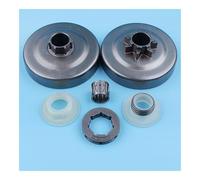 Kit corona pignone tamburo frizione Spur da .325"-7 denti, adatto for motosega 340 345 350 445 450 2145 2150#108308X