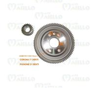 KIT CORONA Z77 PIGNONE Z21 1:11 RIDUTTORE STILFRENI BELLIER JDM LIGIER MICROCAR