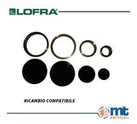 KIT CORONE E PIATTELLI COMPATIBILI LOFRA (FUOCHI: 2 GRANDI,1 MEDIO,1 PICCOLO)