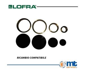 KIT CORONE E PIATTELLI COMPATIBILI LOFRA (FUOCHI: 2 GRANDI,1 MEDIO,1 PICCOLO)