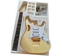 Kit Corpo Chitarra Fai-da-te Per Principianti Corpo In Tiglio Tastiera In Palissandro Set Completo Per La Costruzione Di Chitarra Elettrica kit per chitarra elettrica incompiuto