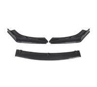 Kit Corpo Labbro Paraurti Anteriore Universale Per Auto Spoiler Fibra Di Carbonio ABS Striscia Decorativa Canard Lip Splitter Accessori Paraurti Anteriore Spoiler(Look in carbonio)