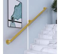 Kit corrimano per scale, ringhiera moderna per scale interne/esterne, ringhiera da parete, diverse lunghezze disponibili (da 60 cm a 4,8 m)