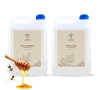 Kit Cortesia B&B Bagno Albergo Hotel 1x Doccia Shampoo e 1x Sapone Mani Tanica 5 Litri (1x Sapone Mani 1x Doccia Shampoo - Tanica 5L)