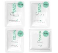 Kit Cortesia B&B Hotel Albergo Bagno Monouso 225 pezzi 100x Shampoo Doccia Bustina 10ml 100x Igiene Intima Bustina 10ml 50x Sapone Tondo 15g 25x Cuffie Doccia