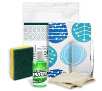 Kit cortesia Residence 003C cartone da 20, kit cucina 5 pezzi per appartamenti, campeggi e B&B - Made in Italy