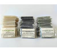 KIT CORTESIA Solido - 48 pezzi monouso- per Hotel alberghi B&B - 48pz: 16x Shampoo +16x Doccciaschiuma +16x Sapone ManiViso. 100% Naturale - Ecologico & Plastic Free - Vegan - Fatto a Mano in Italia