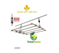 Kit cosmorrow full spectrum illuminazione led coltivazione growbox secret jardin