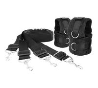 Kit Costritto Bondage da Letto Darkness con Polsini Gambe e Braccia