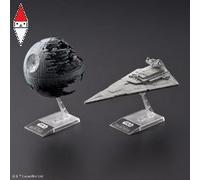 Star Wars Death Star II + Imperial Star Destroyer 1:2700000 Plastic Model Kit
