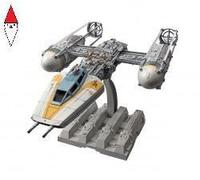 Bandai Star Wars 1/72 Y-wing Starfighter Star Wars Model 22 Cm Argento