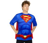 Kit Costume da Superman per Uomo (Ufficiale Warner Bros) Funidelia