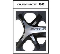Kit cover corona X110 adatto per Shimano Dura Ace 9000, nero T.A.