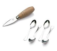 kit cozze e vongole gratinate per 4 con coltellino apri cozze e cucchiaino inox prodotti italiani CREAZIONI i Colori nel Cuore